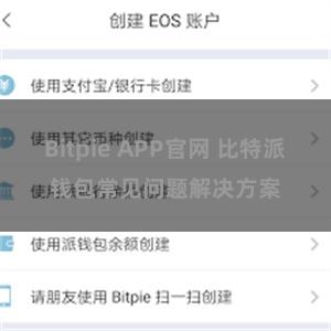 Bitpie APP官网 比特派钱包常见问题解决方案