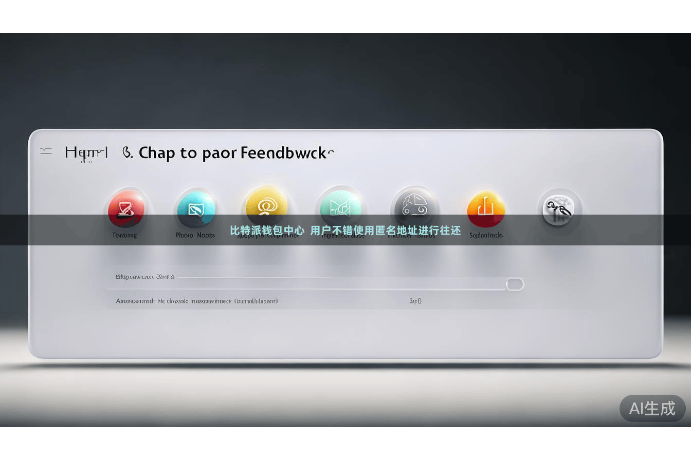 比特派钱包中心  用户不错使用匿名地址进行往还